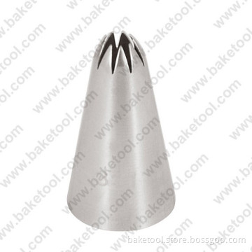Stainless steel304 Small cake decorating closed star nozzle #31